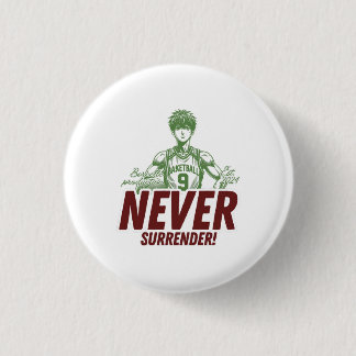 Never Surrender Anime Basketball Button