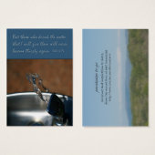 never thirst again (Front & Back)