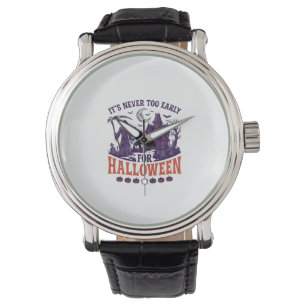 Never Too Early Halloween Grim Reaper Haunted Hous Watch