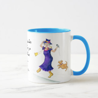 'Never too late' Ringer Mug