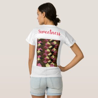 Never Too Much Chocolate - Valentines Day Candy Women's Football Jersey