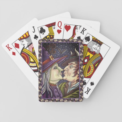 NEVER TOO OLD FOR ROMANCE WITCH  WARLOCK IN LOVE PLAYING CARDS