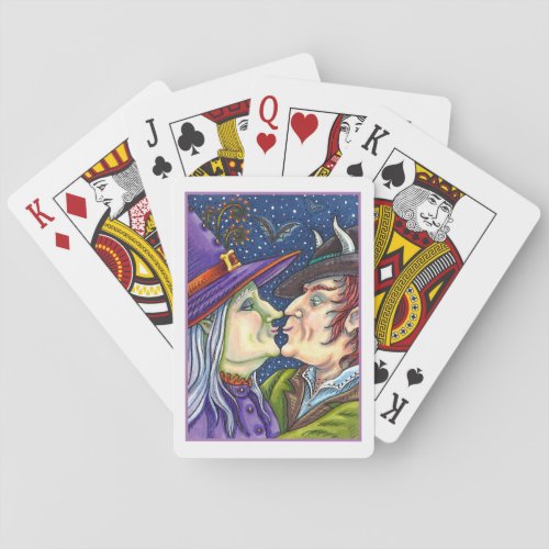 NEVER TOO OLD FOR ROMANCE WITCH  WARLOCK IN LOVE PLAYING CARDS