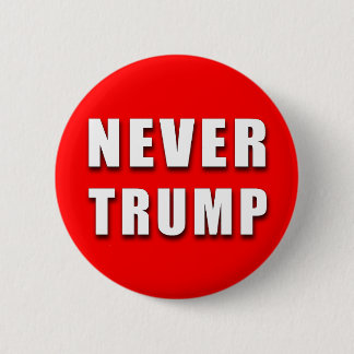 "NEVER TRUMP" 2.25-inch Pinback Button