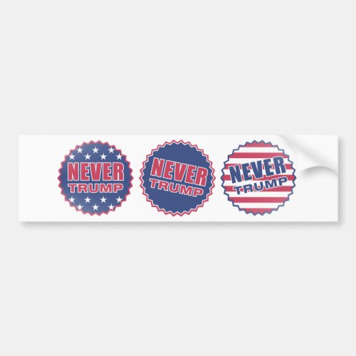 never trump bumper sticker