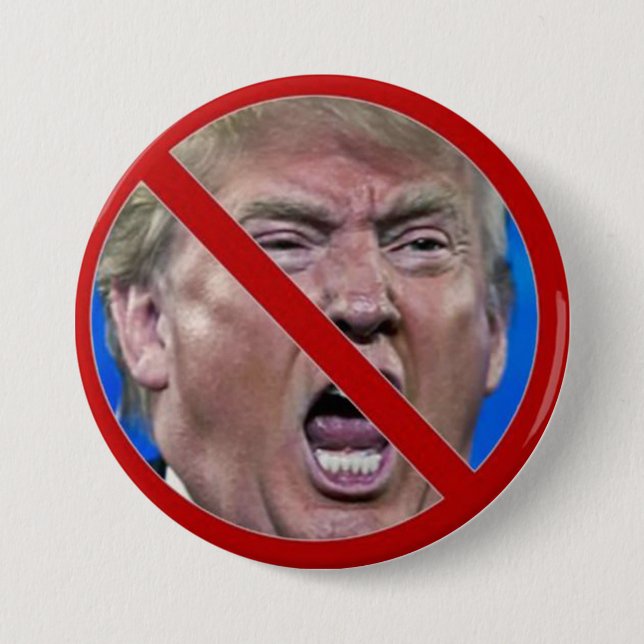 NEVER TRUMP button (Front)