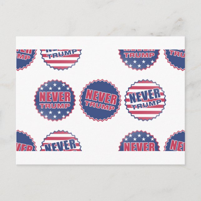 never trump postcard (Front)