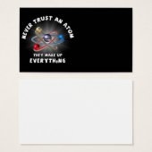 Never trust atom (Front & Back)