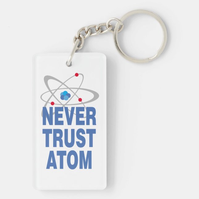 Never trust atom keychain (Back)