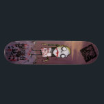 Never Trust the Living Zombie Skateboard by Agorab<br><div class="desc">This is one of most Popular Designs on Etsy as a wallet. So we chose to share it as a Skateboard. It is also available as an Laptop or iPhone skin and case on Society6. Thank you for looking, agorables.com</div>