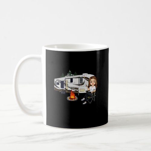Never Underestimate A Who Loves Camping Born In Ap Coffee Mug