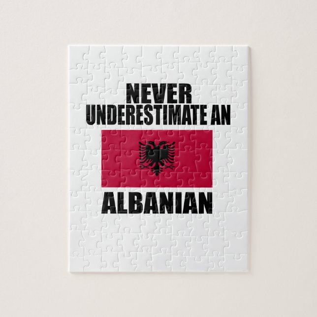 Never Underestimate An Albanian Jigsaw Puzzle (Vertical)