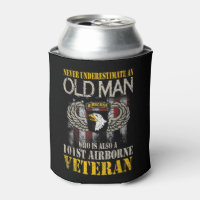 Never Underestimate An Old Man 101st Airborne Vete