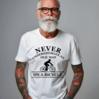 Never Underestimate An Old Man On A Bicycle