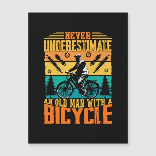 Never Underestimate An Old Man On A Bike