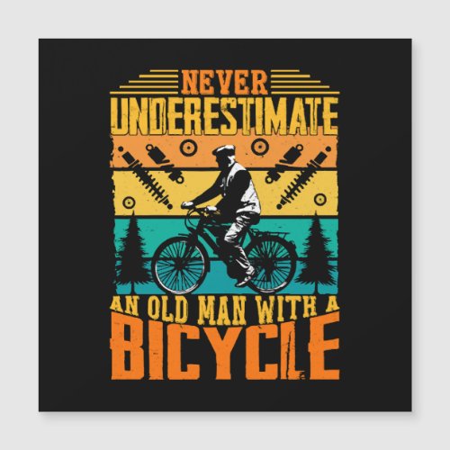 Never Underestimate An Old Man On A Bike