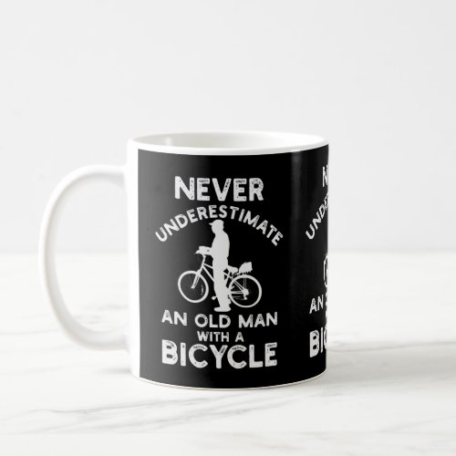 Never underestimate an old man with a bicycle coffee mug