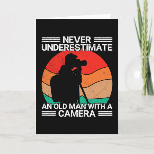 Never Underestimate An Old Man With A Camera Card