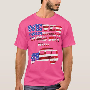Never underestimate an old man with a jeep1 T-Shirt