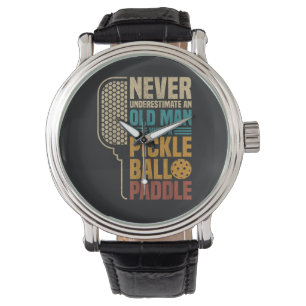  Never Underestimate an Old Man with A Pickleball  Watch