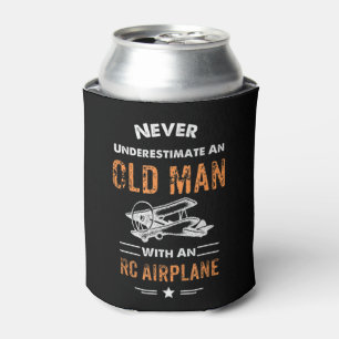Never Underestimate An Old Man With An RC Airplane Can Cooler