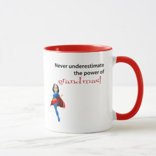 Never Underestimate Grandmas Mug (CA)