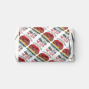 Never Underestimate Old Man Biker Hershey's Miniatures