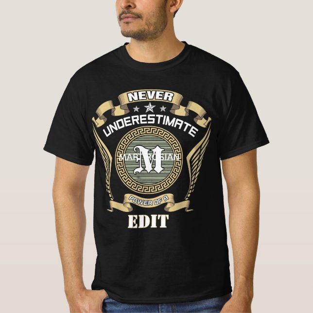 Never underestimate power of a MARTIROSIAN T-Shirt (Front)