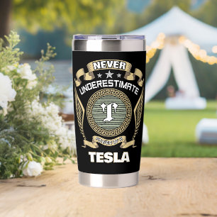 Never underestimate power of a TESLA Insulated Tumbler