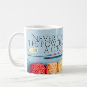 Never Underestimate The Power Coffee Mug