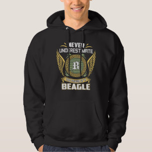 Never Underestimate The Power Of A Beagle Hoodie