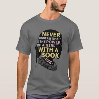 Never Underestimate The Power Of A Girl With A Boo T-Shirt