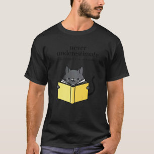 Never Underestimate The Power Of A Girl With A Boo T-Shirt