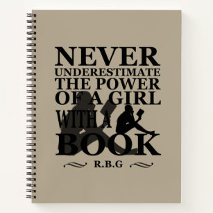 Never underestimate the power of a girl with book