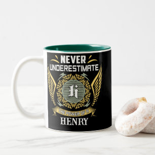 Never Underestimate The Power Of A Henry Two-Tone Coffee Mug