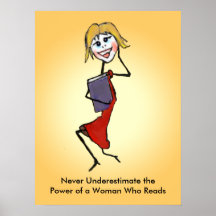 Never Underestimate the Power of a Woman Who Reads