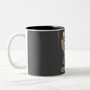 Never Underestimate The Power Of Crowe Two-Tone Coffee Mug