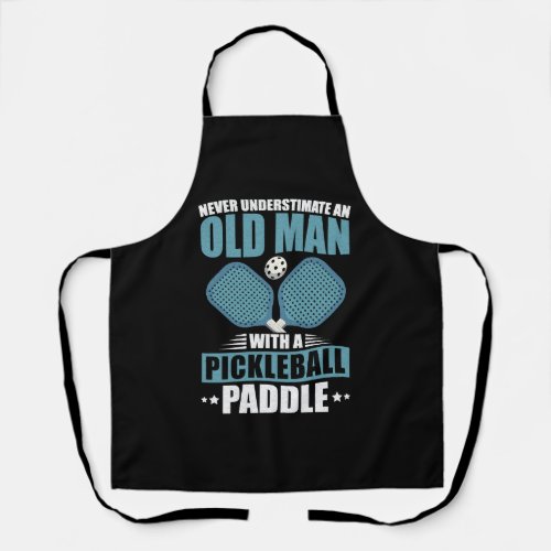 Never Understimate An Old Man   Apron