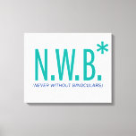 Never Without Binoculars Canvas Print