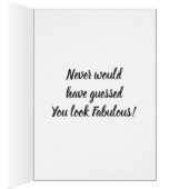 **NEVER WOULD HAVE GUESSED** YOU CAN'T BE ***60*** CARDS (Inside (Right))