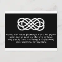 traditional celtic love knot