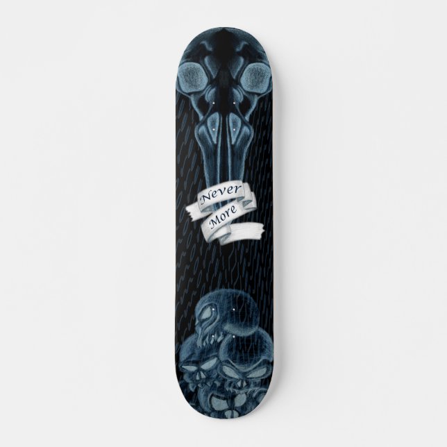Nevermore! #2 skateboard deck (Front)