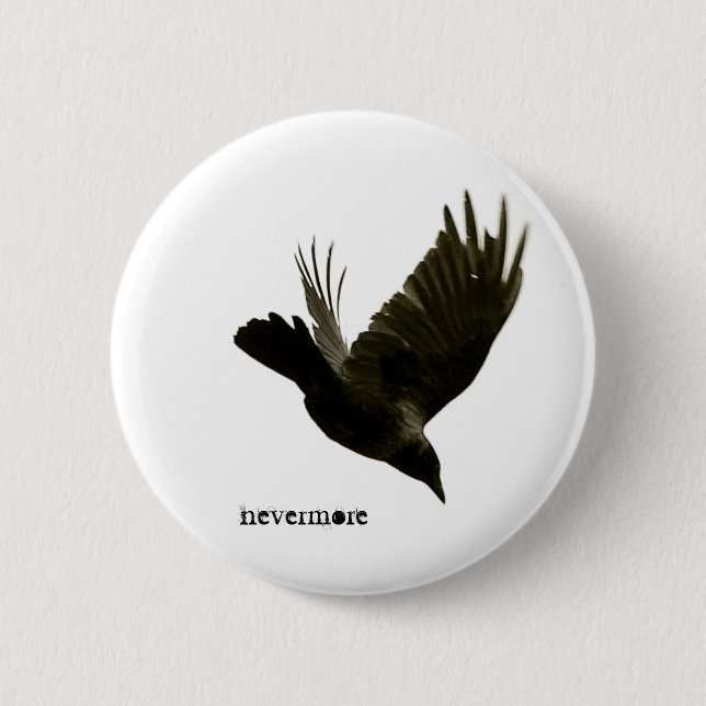 nevermore button (Front)