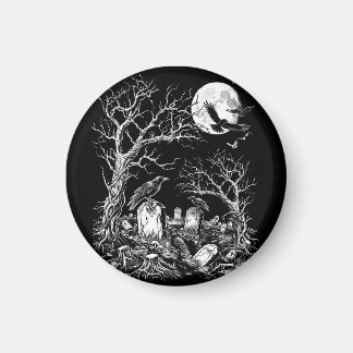 Nevermore Cemetery Magnet