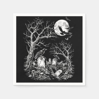 Nevermore Cemetery Napkins