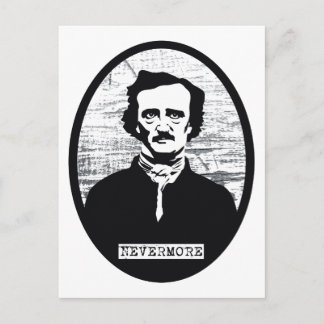 Nevermore Edgar Allan Poe Postcard