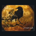 Nevermore Edgar Allan Poe "Raven" Puzzle<br><div class="desc">This vibrant and mysterious Nevermore raven puzzle is the perfect gift for the Edgar Allan Poe fan on your gift list.</div>