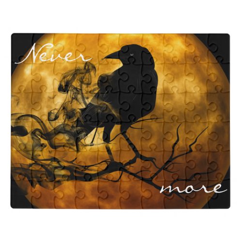 Nevermore Edgar Allan Poe Raven Puzzle