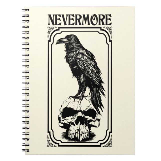 Nevermore | Edgar Allan Poe - The Raven Notebook (Front)