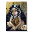 Nevermore gothic Poe Raven fairy Art Print